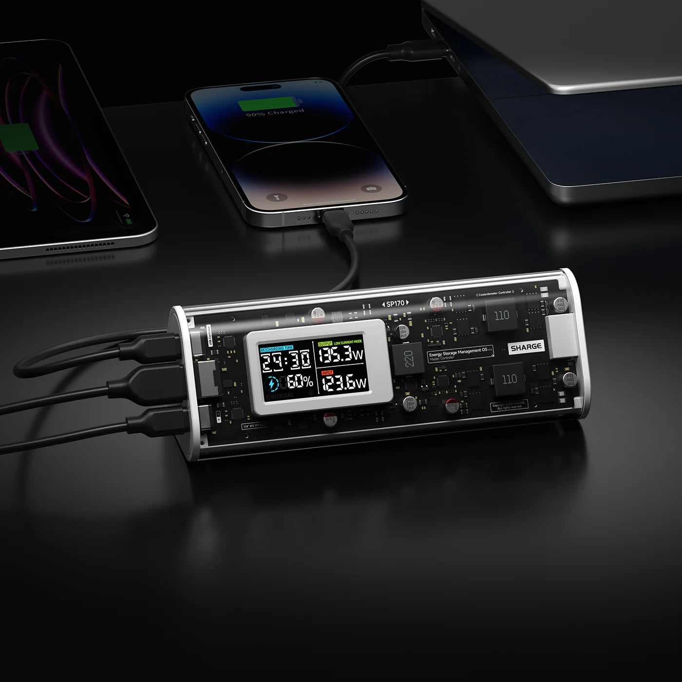 Shargeek 170 Power Bank (Free 240W Cable) - TrendyGoods