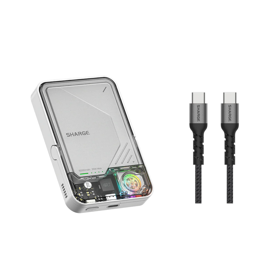 Sharge Icemag 2 Qi2 Magnetic Active Cooling Power Bank-10000mAh - TrendyGoods