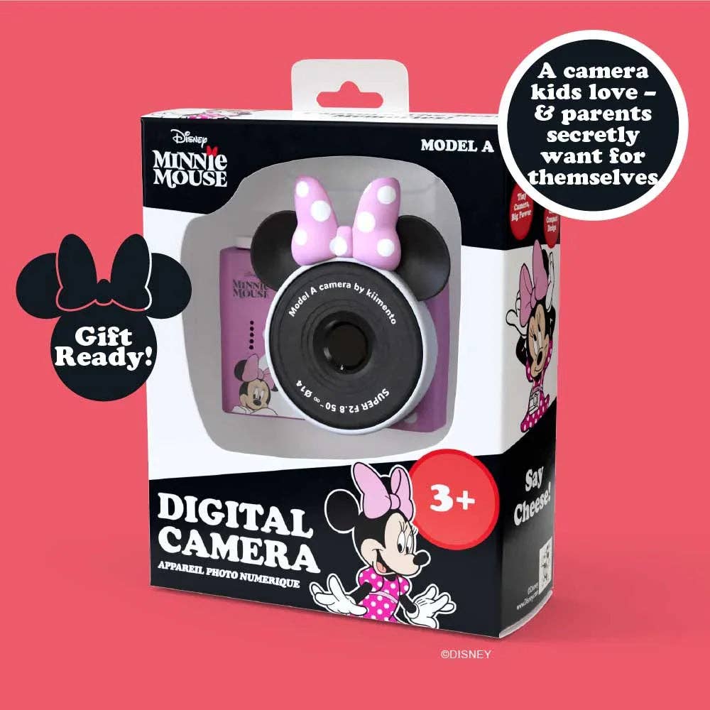Disney Minnie Mouse Mini Camera | Παιδική Ψηφιακή Κάμερα, Polka Dots, Ανθεκτική
