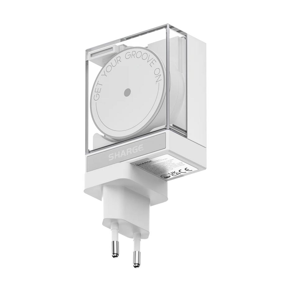 SHARGE Retractable 65 Charger ( 65W,2 Ports,Built-in Retractable Cable) - TrendyGoods