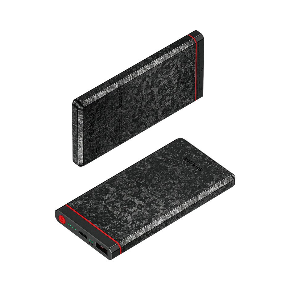 SHARGE CarbonBlade Power Bank, (22.5W, 10K) - TrendyGoods