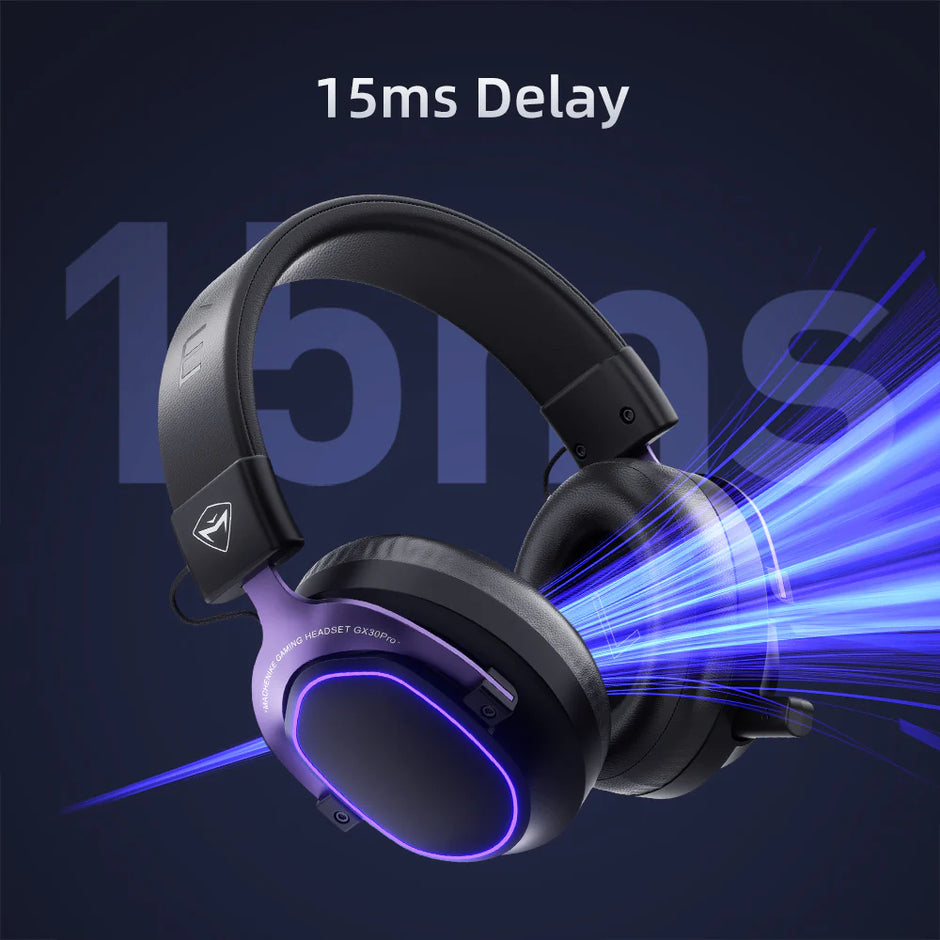 Machenike GX30 Pro Wireless Gaming Headset Black - TrendyGoods