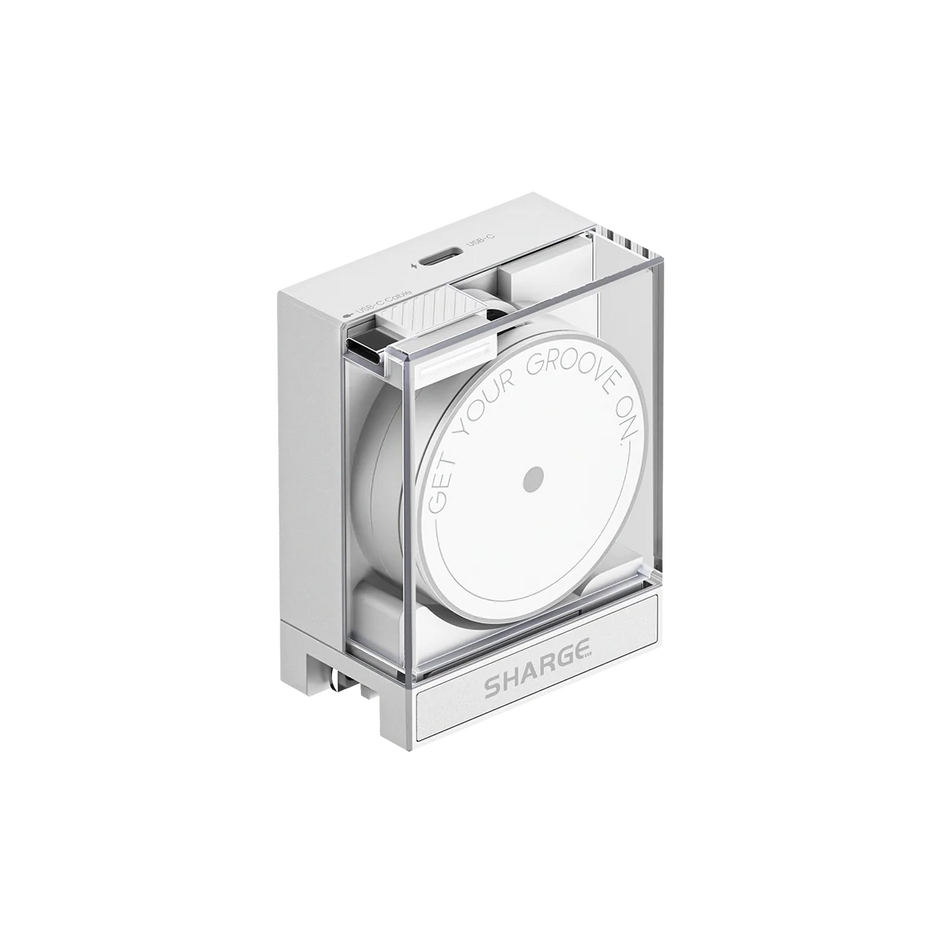 SHARGE Retractable 65 Charger ( 65W,2 Ports,Built-in Retractable Cable) - TrendyGoods