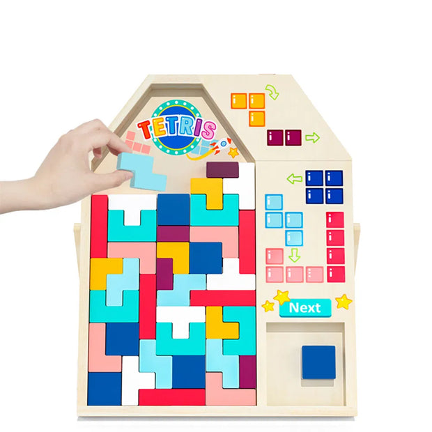 Tetris Kids Early Educational Toys Games Puzzle Building Blocks DIY Toy - TrendyGoods