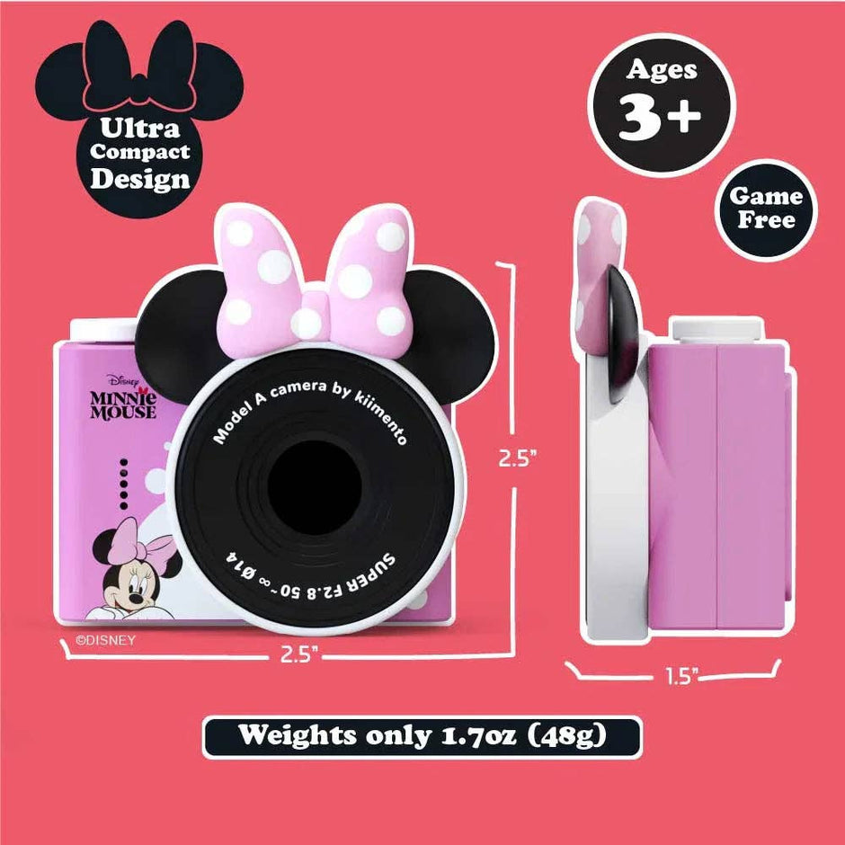 Disney Minnie Mouse Mini Camera | Παιδική Ψηφιακή Κάμερα, Polka Dots, Ανθεκτική