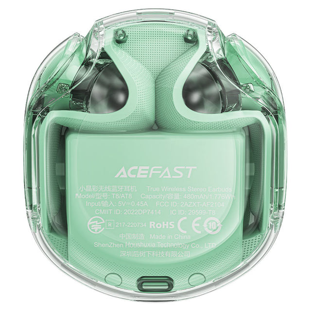 Acefast T8 TWS Bluetooth Wireless Headphones - Mint - TrendyGoods