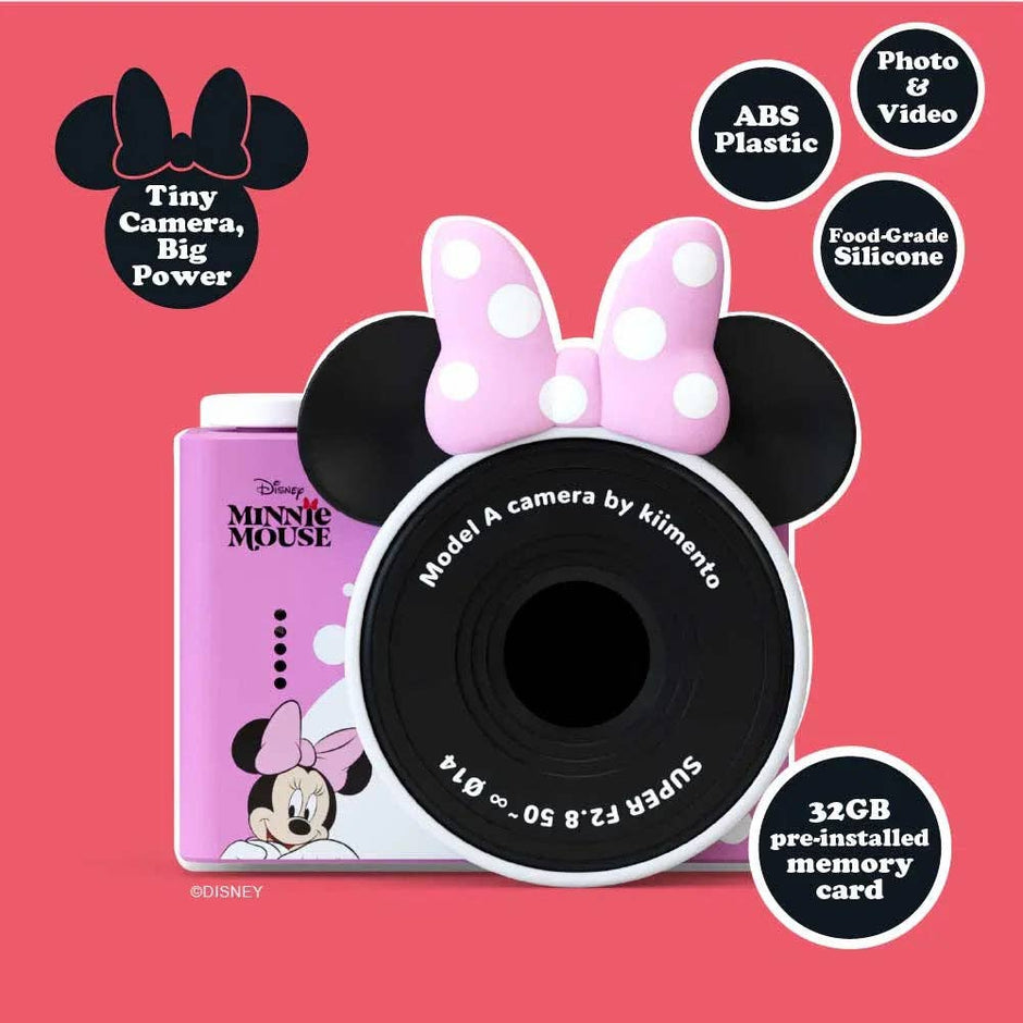Disney Minnie Mouse Mini Camera | Παιδική Ψηφιακή Κάμερα, Polka Dots, Ανθεκτική