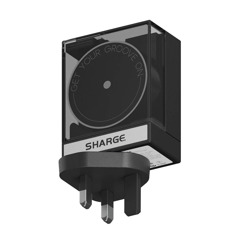 SHARGE Retractable 65 Charger ( 65W,2 Ports,Built-in Retractable Cable) - TrendyGoods