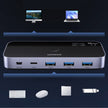 Ugreen USB Switch USB-C & USB-A 10Gbps | KVM Switch, Gray