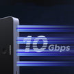 Ugreen USB Switch USB-C & USB-A 10Gbps | KVM Switch, Gray