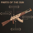 ROKR AK-47 Assault Rifle Gun Toy 3D Wooden Puzzle LQ901 - TrendyGoods