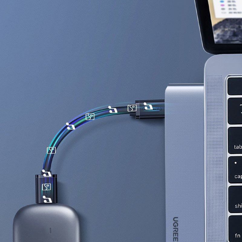Ugreen 6-in-1 USB-C Hub | Thunderbolt 3, 100W PD, 4K@60Hz, 10Gbps, HDMI, MacBook