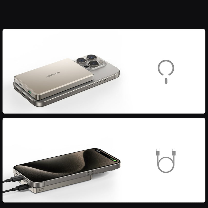 Joyroom JR-PBM08 Pro magnetic charging features